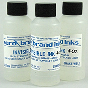 Invisible Ink, 4 oz. bottle
