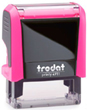 4911PN - Trodat Printy 4911 Neon Pink Self-Inking Stamp