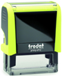 4912YN - Trodat Printy 4912 Neon Yellow Self-Inking Stamp