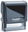 Trodat Printy 4912 - self-inking stamp with several ink colors and a convenient size for address, signatures, logos and more.